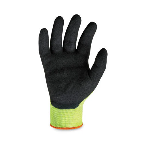 Proflex 7021 Hi-vis Nitrile-coated Cr Gloves, Lime, Large, 144 Pairs/carton, Ships In 1-3 Business Days - Image 3