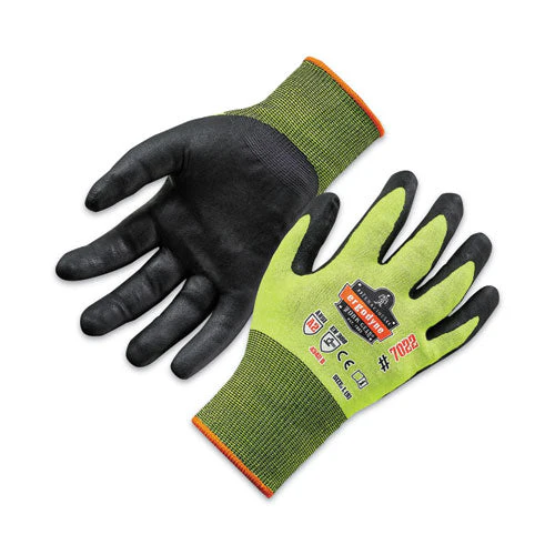 Proflex 7022 Ansi A2 Coated Cr Gloves Dsx, Lime, Large, 144 Pairs/pack, Ships In 1-3 Business Days - Image 1
