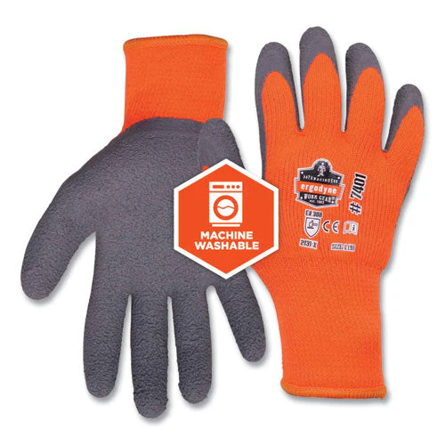 Proflex 7401-case Coated Lightweight Winter Gloves, Orange, 2x-large, 144 Pairs/carton, Ships In 1-3 Business Days - Image 3