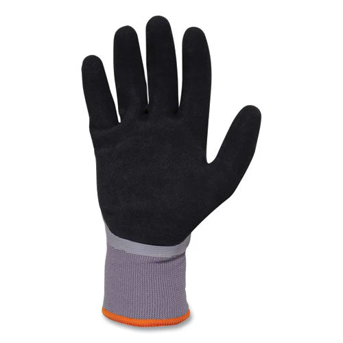 Proflex 7501-case Coated Waterproof Winter Gloves, Gray, Small, 144 Pairs/carton, Ships In 1-3 Business Days - Image 3