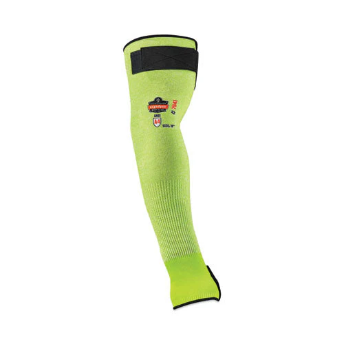 Proflex 7941-pr Cr Protective Arm Sleeve, 18", Lime, Pair, Ships In 1-3 Business Days - Image 1