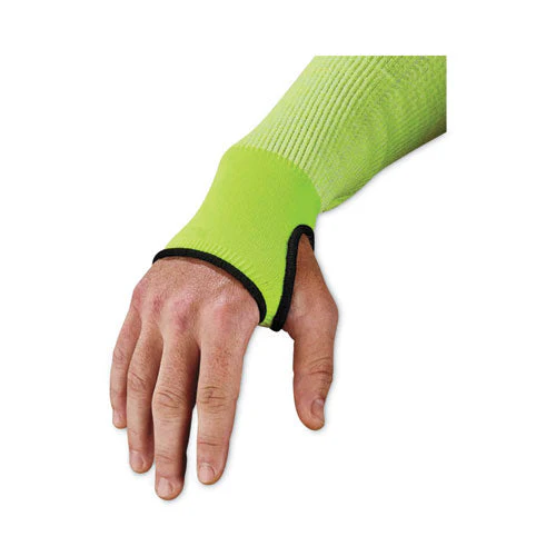 Proflex 7941-pr Cr Protective Arm Sleeve, 18", Lime, Pair, Ships In 1-3 Business Days - Image 2
