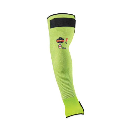 Proflex 7941-pr Cr Protective Arm Sleeve, 18", Lime, 144 Pairs/carton, Ships In 1-3 Business Days - Image 1