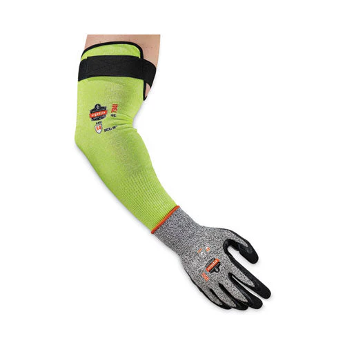 Proflex 7941-pr Cr Protective Arm Sleeve, 18", Lime, 144 Pairs/carton, Ships In 1-3 Business Days - Image 3