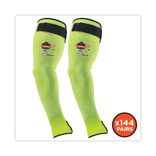 Proflex 7941-pr Cr Protective Arm Sleeve, 22", Lime, 144 Pairs/carton, Ships In 1-3 Business Days - Image 3