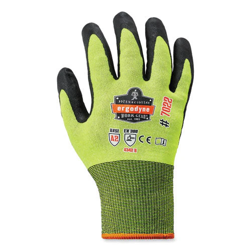 Proflex 7022 Ansi A2 Coated Cr Gloves Dsx, Lime, X-large, Pair, Ships In 1-3 Business Days - Image 1