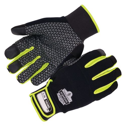 Proflex 850 Insulated Freezer Gloves, Black, X-small, Pair, Ships In 1-3 Business Days - Image 1
