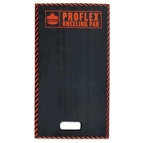 Proflex 385 Large Kneeling Pad, 16 X 28, Black/orange, Ships In 1-3 Business Days - Image 1