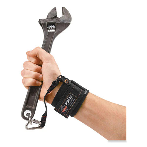 Squids 3114 Pull-on Wrist Lanyard W/stainless Steel Carabiner, 3lb Max Work Capacity, 7.5", Black, Ships In 1-3 Business Days - Image 3