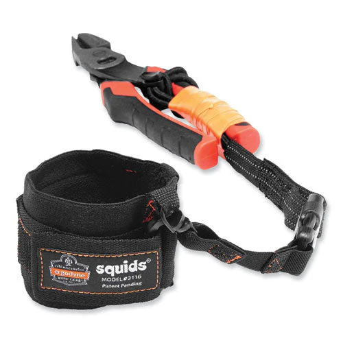 Squids 3116 Pull-on Wrist Lanyard With Buckle, 3 Lb Max Working Capacity, 7.5" Long, Black, Ships In 1-3 Business Days - Image 3