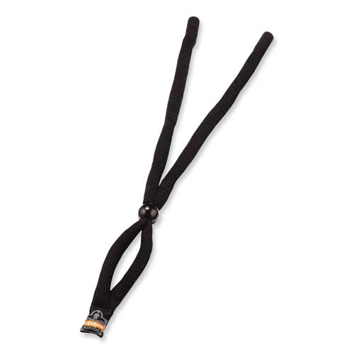 Skullerz 3200 Cotton Eyewear Lanyard, 14" Long, Black, Ships In 1-3 Business Days - Image 1