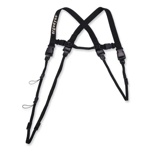 Squids 3132 Barcode Scanner Lanyard Harness, Small: 13" Arm Strap, 32" Long Lanyard Strap, Black, Ships In 1-3 Business Days - Image 1