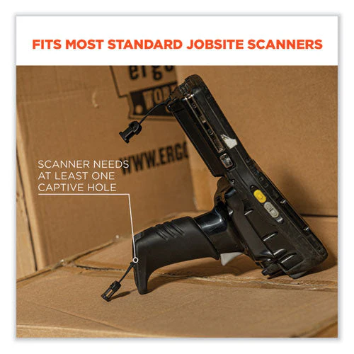 Squids 3132 Barcode Scanner Lanyard Harness, Small: 13" Arm Strap, 32" Long Lanyard Strap, Black, Ships In 1-3 Business Days - Image 2