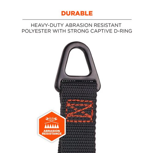 Squids 3171 Anchor Strap Belt Loop Attachment For Tool Tethering, 5 Lb Max, 5" Long, Black, 2/pack, Ships In 1-3 Bus Days - Image 3