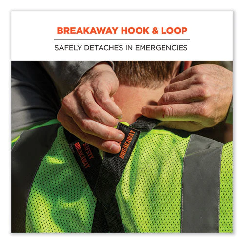 Squids 3138 Padded Barcode Scanner Lanyard Harness, 33" Arm Straps,18.5" Lanyard,black/orange/gray,ships In 1-3 Business Days - Image 3