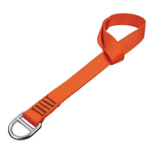 Squids 3177 Anchor Choke Strap For Tool Tethering, 60 Lb Max Safe Working Capacity, 28" Long, Orange, Ships In 1-3 Bus Days - Image 1