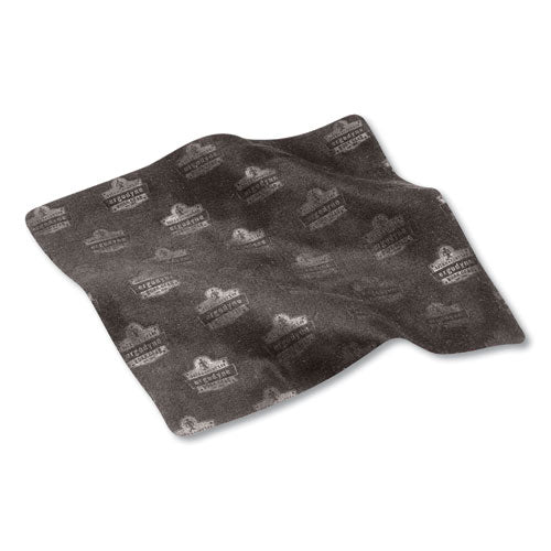 Skullerz 3216 Microfiber Cleaning Cloth, 5.9 X 5.9, Black, Ships In 1-3 Business Days - Image 1
