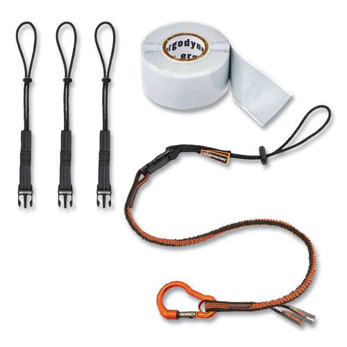 Squids 3181 Tool Tethering Kit, 5 Lb Max Working Capacity, 38" To 48" Long, Orange/gray And Black, Ships In 1-3 Business Days - Image 1