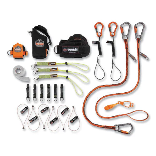 Squids 3185 Glazier Tool Tethering Kit, Assorted Max Working Capacities, Lengths And Colors, Ships In 1-3 Business Days - Image 1