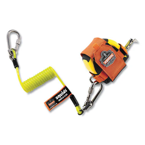 Squids 3190 Tape Measure Tethering Kit, 2 Lb Max Working Capacity, 6.5" To 48" Long, Lime/black, Ships In 1-3 Business Days - Image 2