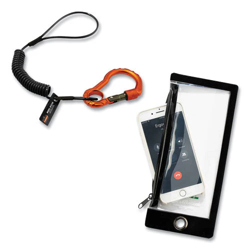 Squids 3195 Cell Phone Tool Tethering Kit, 1 Lb Max Working Capacity, 12" To 48", Black/orange, Ships In 1-3 Business Days - Image 1