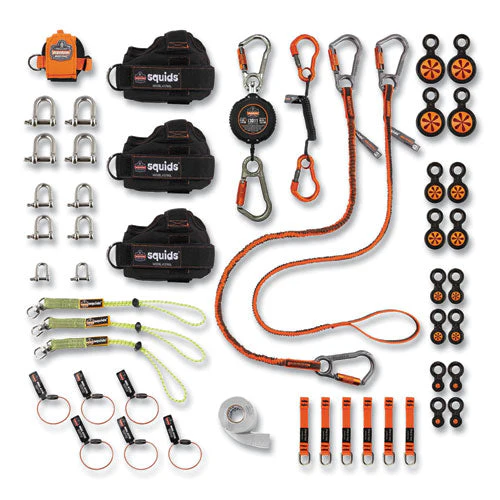 Squids 3170 Tower Climber Tool Tethering Kit, Assorted Max Working Capacities, Lengths And Colors, Ships In 1-3 Business Days - Image 1