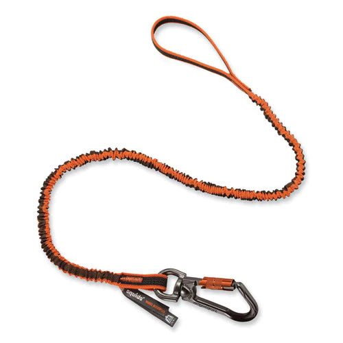 Squids 3109f(x) Tool Lanyard, Swiveling Aluminum Carabiner+loop, 25 Lb Max Work Cap, 38" To 48", Ships In 1-3 Business Days - Image 1