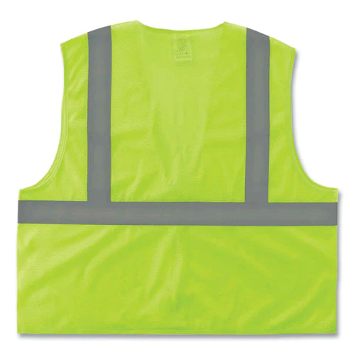 Glowear 8205z Class 2 Super Economy Mesh Vest, Polyester, Lime, 4x-large/5x-large, Ships In 1-3 Business Days - Image 3