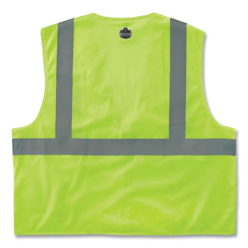 Glowear 8210z Class 2 Economy Mesh Vest, Polyester, Lime, 4x-large/5x-large, Ships In 1-3 Business Days - Image 2