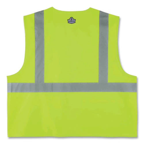 Glowear 8225z Class 2 Standard Solid Vest, Polyester, Lime, Small/medium, Ships In 1-3 Business Days - Image 2