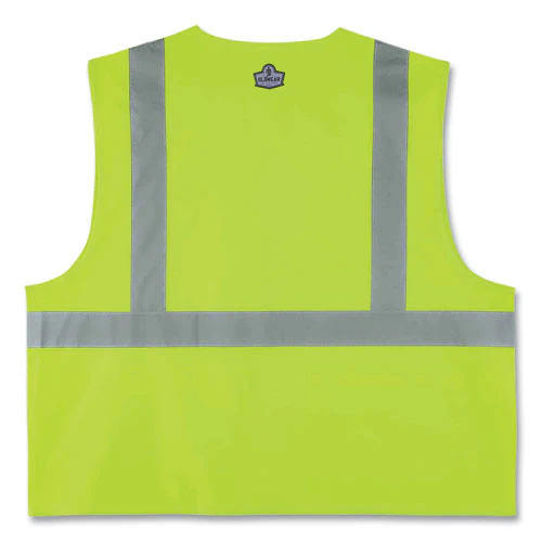 Glowear 8225z Class 2 Standard Solid Vest, Polyester, Lime, 4x-large/5x-large, Ships In 1-3 Business Days - Image 3