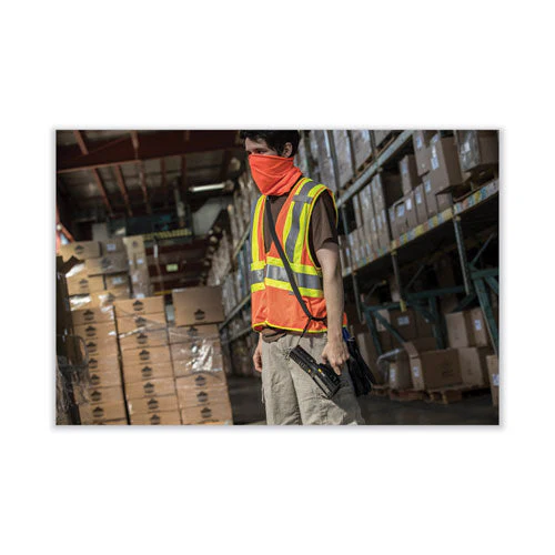 Glowear 8229z Class 2 Economy Two-tone Zipper Vest, Polyester, Small/medium, Orange, Ships In 1-3 Business Days - Image 3
