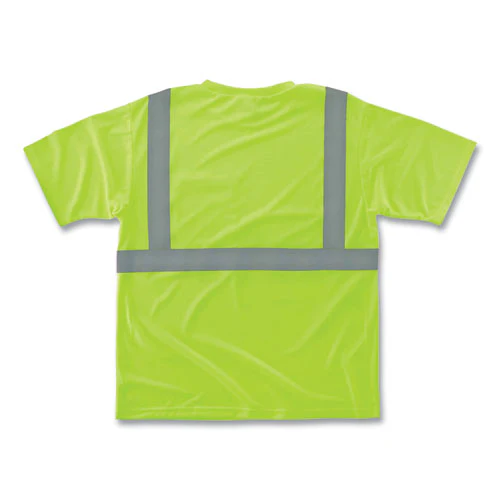 Glowear 8289 Class 2 Hi-vis T-shirt, Polyester, Lime, X-small, Ships In 1-3 Business Days - Image 2