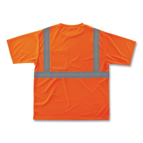 Glowear 8289 Class 2 Hi-vis T-shirt, Polyester, Orange, Small, Ships In 1-3 Business Days - Image 2