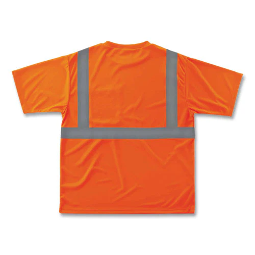 Glowear 8289 Class 2 Hi-vis T-shirt, Polyester, Orange, Large, Ships In 1-3 Business Days - Image 2