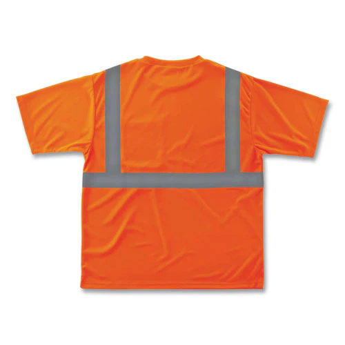 Glowear 8289 Class 2 Hi-vis T-shirt, Polyester, Orange, 4x-large, Ships In 1-3 Business Days - Image 3