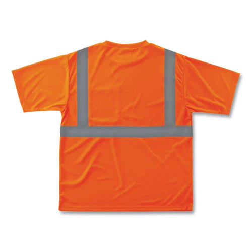Glowear 8289 Class 2 Hi-vis T-shirt, Polyester, Orange, 5x-large, Ships In 1-3 Business Days - Image 3