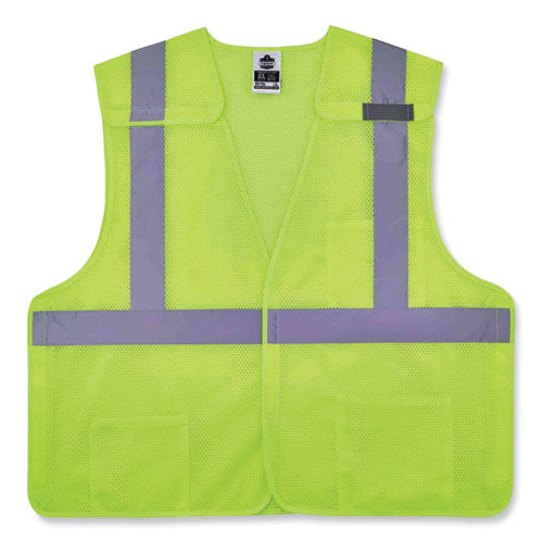 Glowear 8217ba Class 2 Breakaway Mesh Vest, Polyester, Small/medium, Lime, Ships In 1-3 Business Days - Image 1
