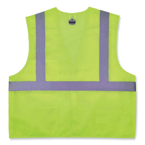 Glowear 8217ba Class 2 Breakaway Mesh Vest, Polyester, Small/medium, Lime, Ships In 1-3 Business Days - Image 2
