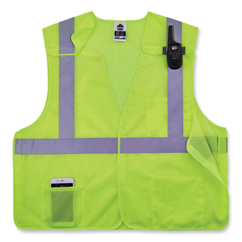 Glowear 8217ba Class 2 Breakaway Mesh Vest, Polyester, 2x-large/3x-large, Lime, Ships In 1-3 Business Days - Image 3