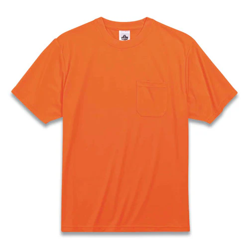 Glowear 8089 Non-certified Hi-vis T-shirt, Polyester, X-large, Orange, Ships In 1-3 Business Days - Image 1