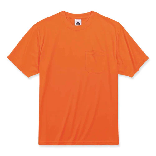 Glowear 8089 Non-certified Hi-vis T-shirt, Polyester, 3x-large, Orange, Ships In 1-3 Business Days - Image 1