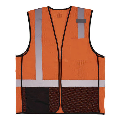 Glowear 8210z Hi-vis Class 2 Mesh Vest, 4x-large To 5x-large, Orange, Ships In 1-3 Business Days - Image 1