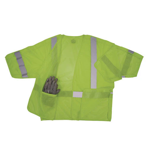Glowear 8315ba Class 3 Hi-vis Breakaway Safety Vest, Large To X-large, Lime, Ships In 1-3 Business Days - Image 3