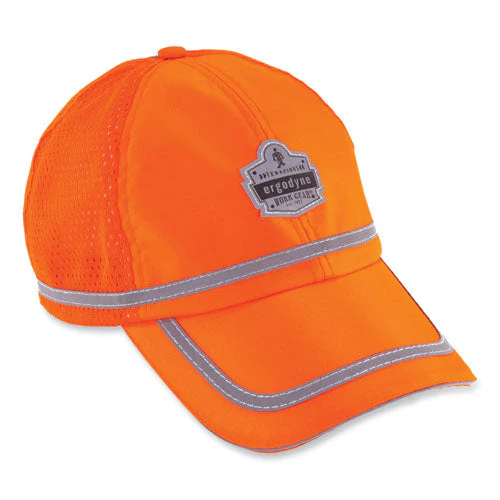 Glowear 8930 Hi-vis Baseball Cap, Polyester, One Size Fits Most, Orange, Ships In 1-3 Business Days - Image 1