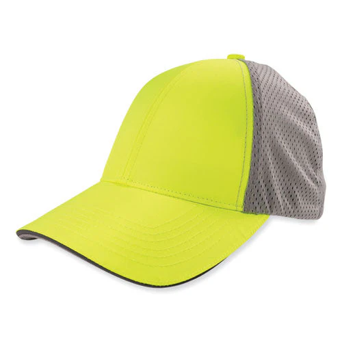 Glowear 8931 Reflective Stretch-fit Hat, Cotton/polyester, Large/x-large, Hi-vis Lime, Ships In 1-3 Business Days - Image 1