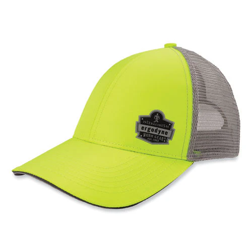 Glowear 8933 Reflective Snapback Hat, Cotton/polyester, Ergodyne Logo, One Size, Hi-vis Lime, Ships In 1-3 Business Days - Image 1