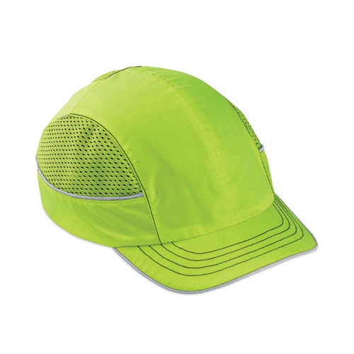 Skullerz 8950 Bump Cap Hat, Short Brim, Lime, Ships In 1-3 Business Days - Image 1