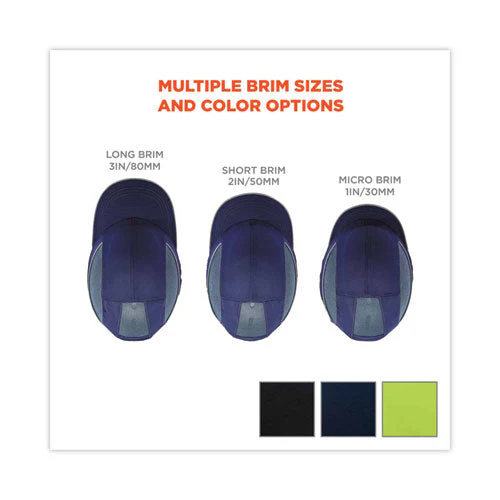 Skullerz 8950 Bump Cap Hat, Short Brim, Lime, Ships In 1-3 Business Days - Image 3