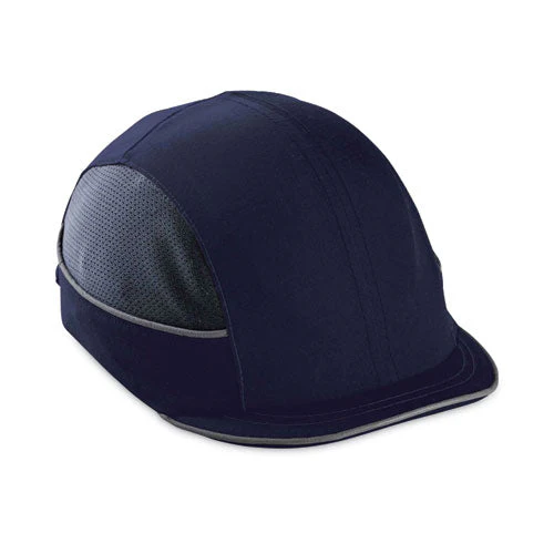Skullerz 8950 Bump Cap Hat, Micro Brim, Navy, Ships In 1-3 Business Days - Image 1